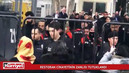 Restoran cinayetinin zanlısı tutuklandı