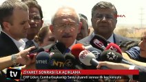 Kılıçdaroğlu'ndan, Cumhurbaşkanı Erdoğan'a yaptığı ziyarete ilişkin açıklama