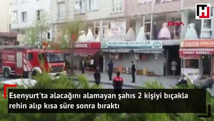 Esenyurt’ta hareketli dakikalar! Bir şahıs börekçide 2 kişiyi rehin aldı