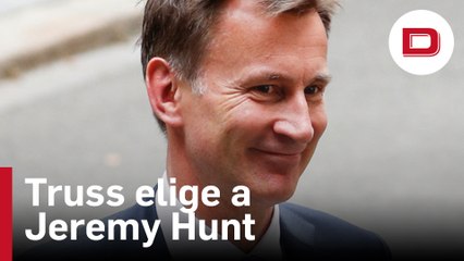 Truss elige a Jeremy Hunt, un veterano del gobierno de David Cameron, como ministro de Economía