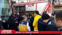 İstanbul'da tramvay kazası! 1 kişi öldü, seferler durdu