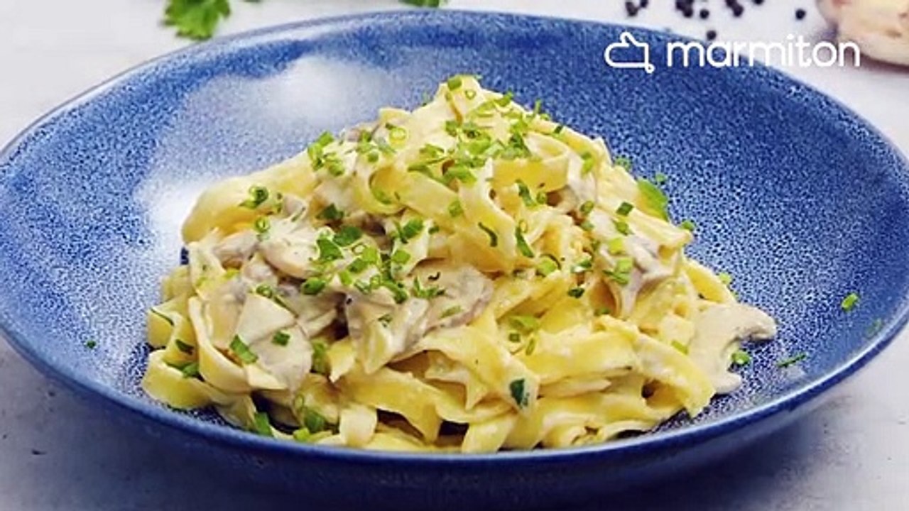 Épatez vos proches avec ces délicieuses tagliatelles aux champignons, que c’est bon !