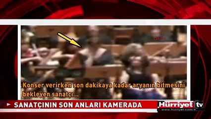 SAHNEDE BEYİN KANAMASI GEÇİRDİ! İŞTE O ANLAR..