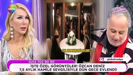 Ebru Destan'a Özcan Deniz'in evliliği sorulunca