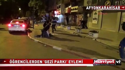 MANİSA VE AFYONKARAHİSAR'DA TAKSİM GEZİ PARKI EYLEMİ