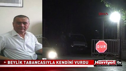 EMNİYET MÜDÜR YARDIMCISI BEYLİK TABANCASIYLA KENDİNİ VURDU