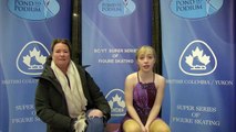 Pre-Novice Women Gp 1 Short Program 2022 Belairdirect BC/YT Section Autumn Leaves Super Series - Olympic Rink (7)