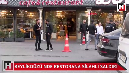 Beylikdüzü'nde restorana silahlı saldırı