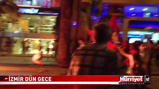 İZMİR'DE TAKSİM GEZİ PARKI OLAYLARI