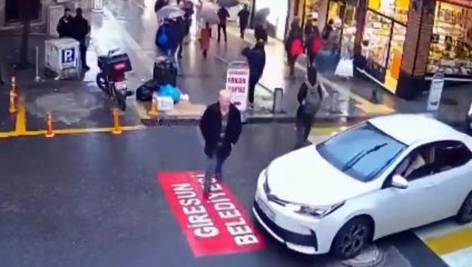 Giresun'da yayanın 'çarptığı' aracın sürücüsü konuştu