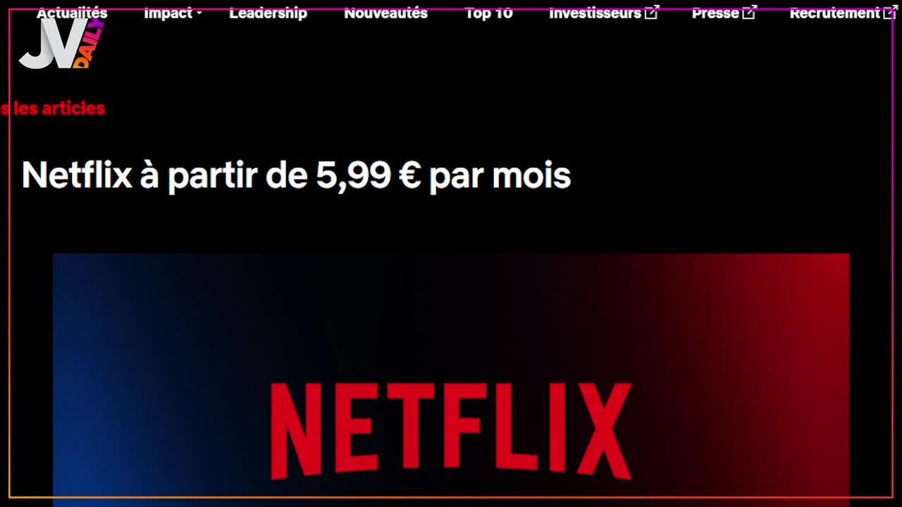 Daily Netflix et les pubs