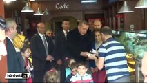 Cumhurbaşkanı Erdoğan, oğlu Bilal'le şehir turu attı