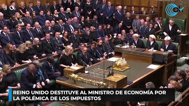 Reino Unido destituye al ministro de Economía por la polémica de los impuestos