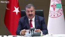 Sağlık Bakanı Fahrettin Koca, Koronavirüs Bilim Kurulu toplantısının ardından basın açıklaması yaptı