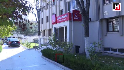Saadet Partisi Genel Merkezi için tahliye talebi
