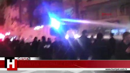 PROTESTOYA TOMA VE BİBER GAZLI MÜDALE