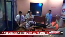 TAKSİM'DE GEZİ PARKI İÇİN TAŞ ATAN TEYZE HASTANEYE KALDIRILDI