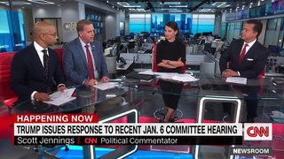 'This is vomit'_ Avlon reacts to Trump 's January 6 hearing response  / News/ Today's News/ Latest News/ CNN NEWS OFFICIAL/ Friday's News/ Trumps/14th Oct 2022