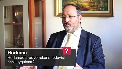 Horlamada radyofrekans tedavisi nasıl uygulanır?
