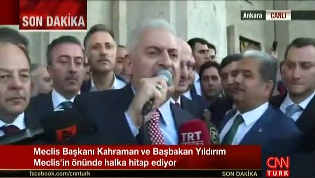 Binali Yıldırım: İş henüz bitmedi, görev henüz bitmedi