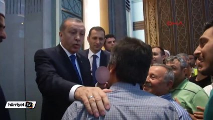 Erdoğan vatandaşa: Sigarayı bıraktım de bakayım