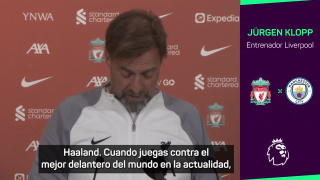 Klopp: Si marcas a Haaland con muchos jugadores, dejas espacio para el resto del City