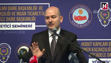Süleyman Soylu, hudut güvenliği hakkında bilgi verdi