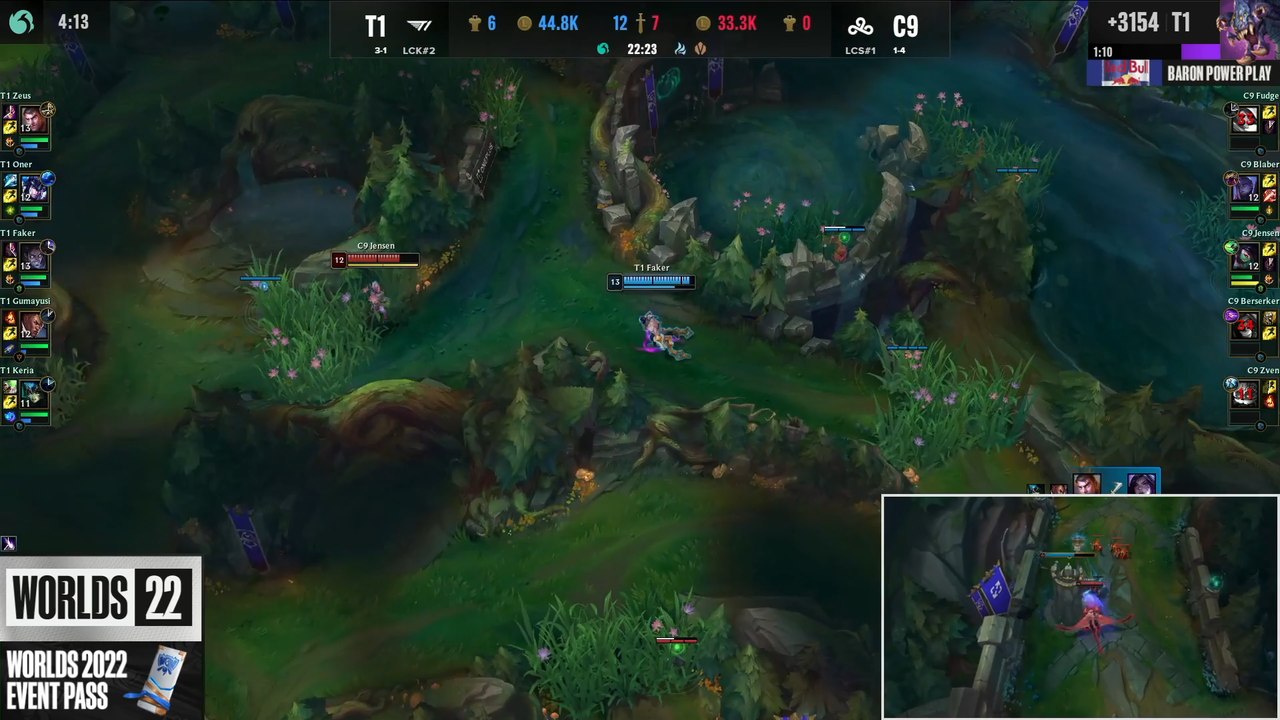 La venganza de Faker tras una partida muy difícil para él (League of Legends)