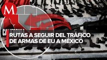 De Arizona a California: las rutas del tráfico de armas de EU a México