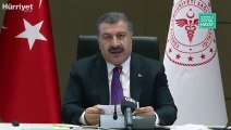 Sağlık Bakanı Fahrettin Koca, Bilim Kurulu Toplantısının ardından açıklamada bulundu