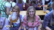 Münih'teki Oktoberfest'te bir haftada 3,2 milyon litre bira içildi