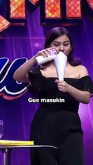 WOW! Ariel Tatum Ternyata Jago Sulap Pake Susu #shorts