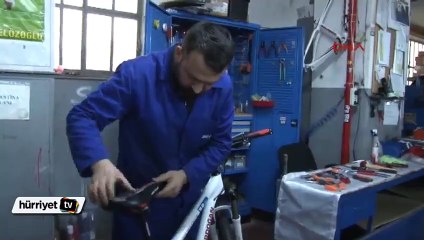 Salcano, Cumhurbaşkanı Recep Tayyip Erdoğan'a özel bisiklet yaptı