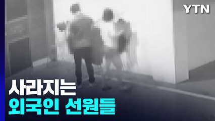 선원 비자로 들어와 사라지는 외국인..."단속·적발도 못해" / YTN