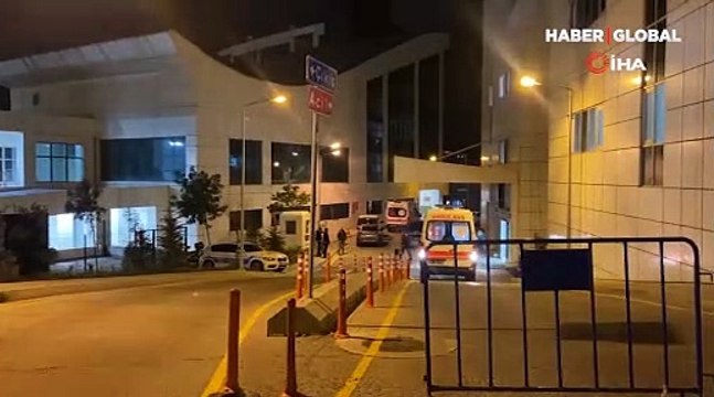 Seyrantepe Hamidiye Etfal Hastanesi’nde korkunç olay: Rapor alamadı , diye dört kişiyi bıçakladı O anlar kamerada...