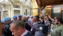 KKTC polisi ile BM askerleri arasında 'sınır kapısı' gerginliği