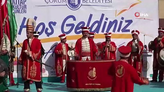 Çorum Kültür Günleri ve Kitap Fuarı başladı