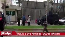 Valilik: 1 sivil personel hayatını kaybetti