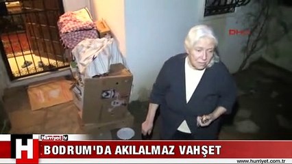 BODRUM'DA VAHŞET..!! BUNU YAPAN İNSAN OLAMAZ