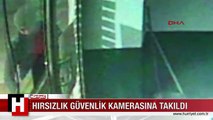 BODRUM'DA HIRSIZLIK GÜVENLİK KAMERASINA TAKILDI