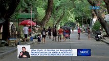 Mga edad 12 pababa na bakunado, papayagan na sa Manila North at Manila South cemeteries sa Undas | Saksi