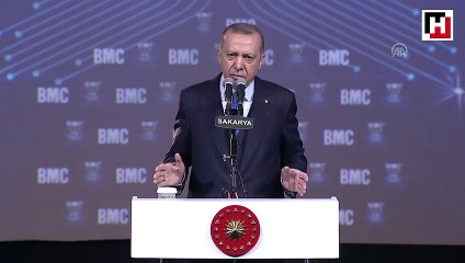 Erdoğan, BMC Power İlk Yerli ve Milli Motor Çalıştırma Ortak Töreni’nde konuştu