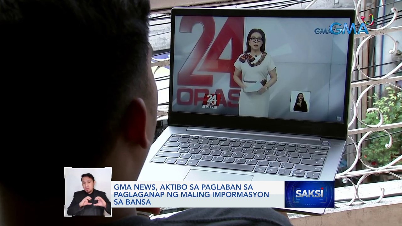 GMA News, aktibo sa paglaban sa paglaganap ng maling impormasyon sa bansa | Saksi