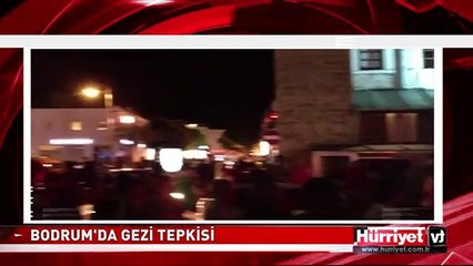 BODRUM'DA GEZİ PARKI TEPKİSİ