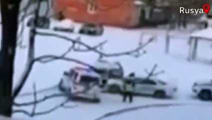 Polis tarafından kovalanan kişi, kaçarken zor anlar yaşattı