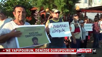 ÜNLÜ SANATÇIDAN GEZİ EYLEMİNE BODRUM'DA DESTEK