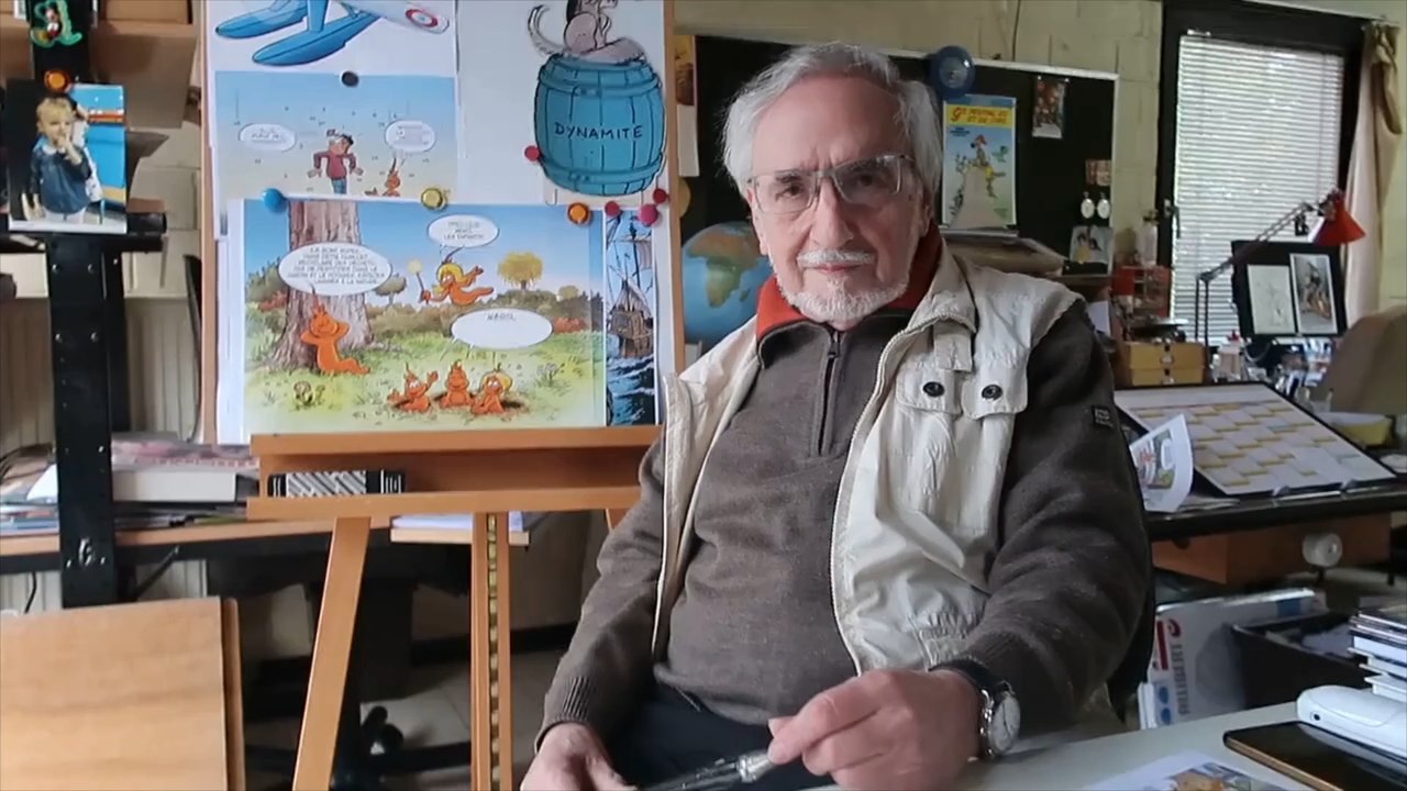 Cédric, Les Tuniques Bleues, Les Schtroumpfs, Lucky Luke, le Marsupilami, Les femmes en blanc... tous doivent leurs couleurs à Vittorio Leonardo