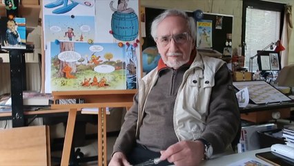 Cédric, Les Tuniques Bleues, Les Schtroumpfs, Lucky Luke, le Marsupilami, Les femmes en blanc... tous doivent leurs couleurs à Vittorio Leonardo