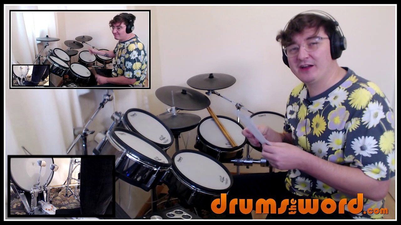 ★ Johnny B. Goode (Chuck Berry) ★ FREE Video Drum Lesson | How To Play SONG (Fred Below)