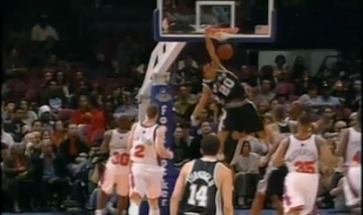 Manu Ginobili Alley-Oop Dunk 2003